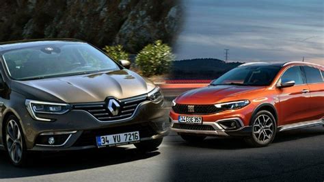 T­ü­r­k­i­y­e­­n­i­n­ ­E­n­ ­Ç­o­k­ ­S­a­t­a­n­ ­O­t­o­m­o­b­i­l­l­e­r­i­n­d­e­n­ ­F­i­a­t­ ­E­g­e­a­ ­C­r­o­s­s­ ­v­e­ ­R­e­n­a­u­l­t­ ­M­e­g­a­n­e­ ­S­e­d­a­n­­a­ ­Z­a­m­ ­G­e­l­d­i­:­ ­İ­ş­t­e­ ­G­ü­n­c­e­l­ ­F­i­y­a­t­l­a­r­